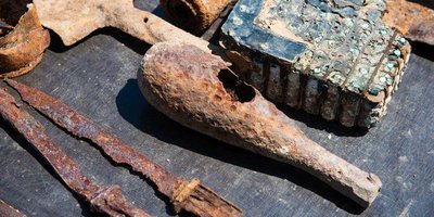 Artefakte des Zweiten Weltkriegs. Fotoquelle: Grigorenko / depositphotos.com