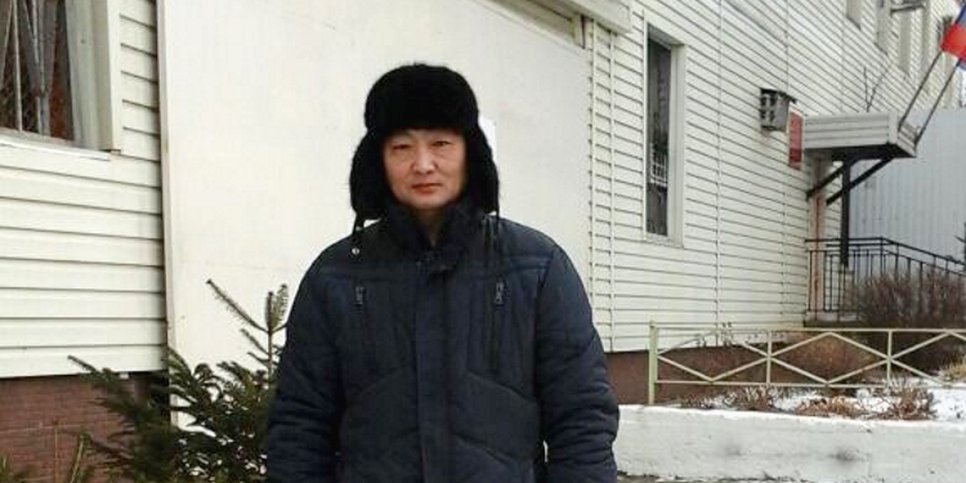 Photo: Stanislav Kim left the detention center on January 30, 2019.
