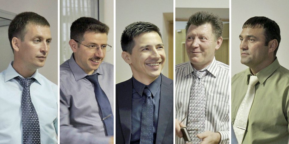 写真:アレクセイ・ブデンチュク、アレクセイ・ミレツキー、フェリックス・マハマディエフ、ゲンナジー・ジャーマン、ロマン・グリダソフ