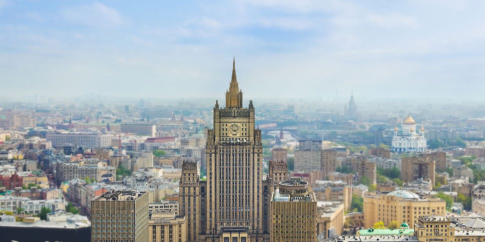 Nella foto: L'edificio del Ministero degli Affari Esteri della Federazione Russa. Fonte: sito web del Ministero degli Affari Esteri della Federazione Russa