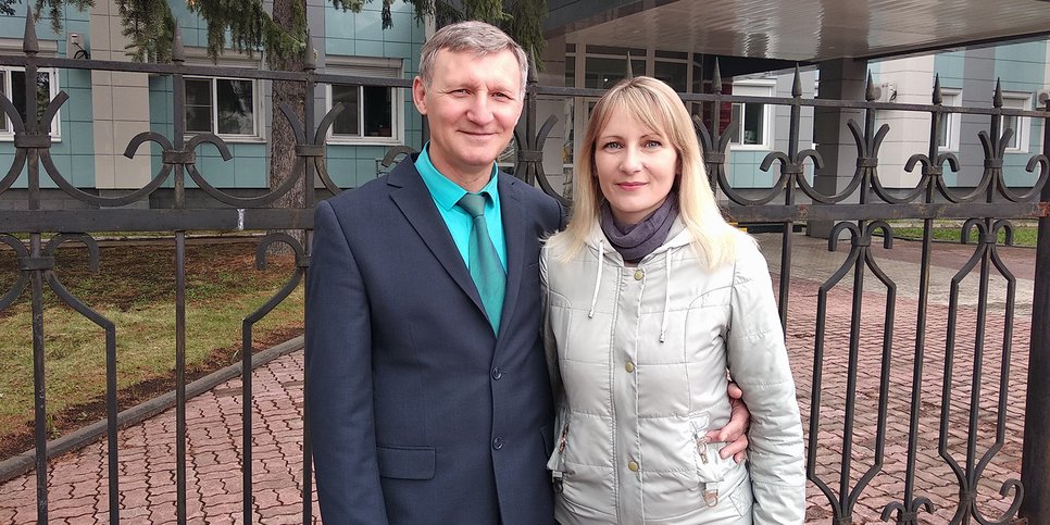 Konstantin und Anatstasiya Guzev, Birobidschan, 13. Mai 2021