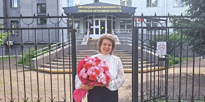 Elena Shestopalova no dia da sentença. Junho de 2026
