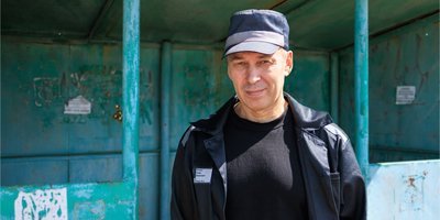 Игорь Шмидт в день освобождения из колонии. Сентябрь 2026 года